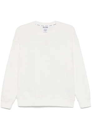 DKNY logo-embroidered sweatshirt - White