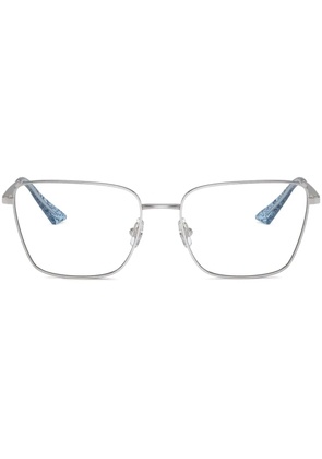 Jimmy Choo Eyewear rectangle-frame glasses - Silver