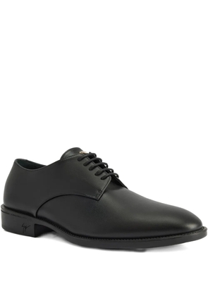 Giuseppe Zanotti leather lace-up oxford shoes - Black