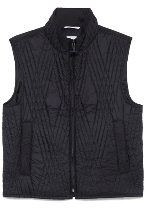 Thom Browne quilted gilet - Blue