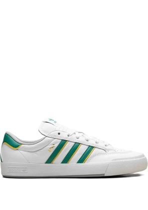 adidas Nora three-stripe leather sneakers - White