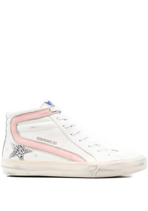 Golden Goose glitter Star Slide sneakers - White