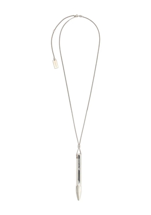LEMAIRE Aubock pen-pendant necklace - Silver