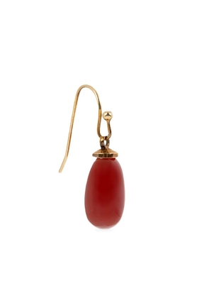 DRIES VAN NOTEN pendant earring - Red