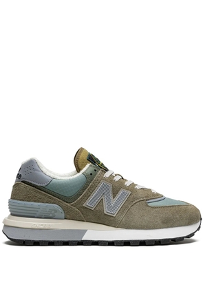 New Balance x Stone Island 574 'Steel Blue' sneakers - Green