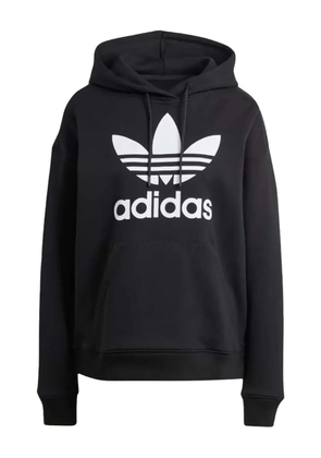 adidas trefoil hoodie - Black