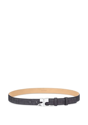 Courrèges logo-buckle belt - Grey