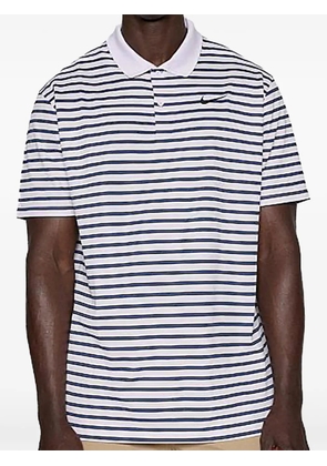 Nike Victory Stripe performance polo - White