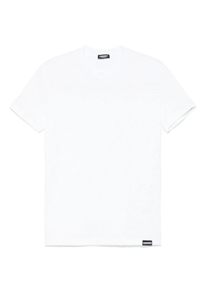 DSQUARED2 jacquard-logo T-shirt - White