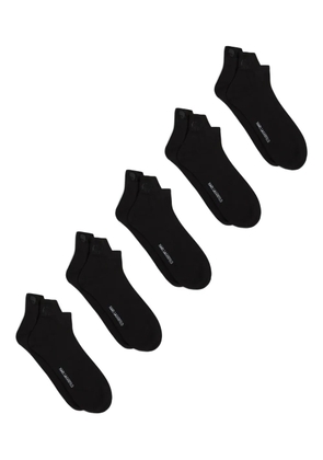Karl Lagerfeld Kameo logo socks (pack of five) - Black