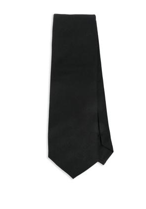 SANDRO twill tie - Black