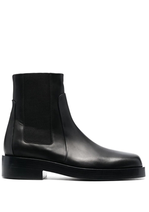 Jil Sander leather Chelsea boots - Black