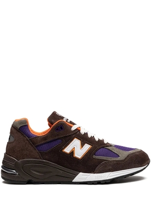 New Balance Made in USA 990v2 'Brown/Orange/Purple' sneakers