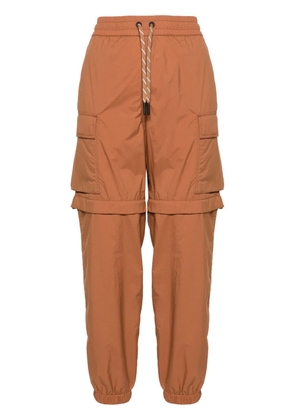 Moncler Grenoble detachable-leg cargo trousers - Brown