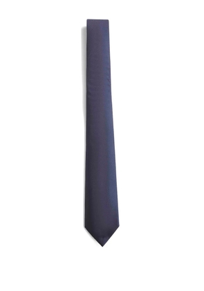 Dolce & Gabbana pointed-tip silk tie - Blue