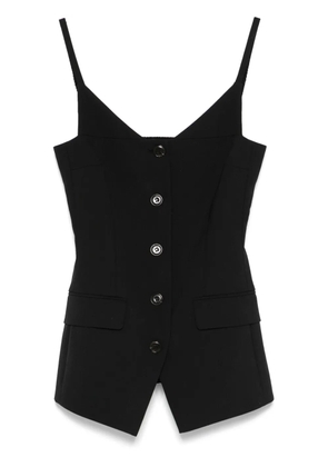 Nanushka Cinda top - Black