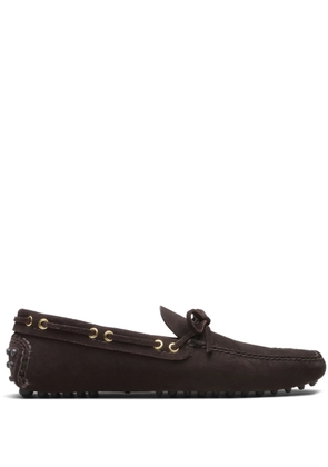 Car Shoe suede driving shoes - Brown