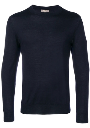 N.Peal round-neck cashmere jumper - Blue