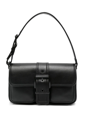 Michael Michael Kors Colby buckle flap shoulder bag - Black