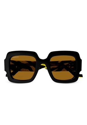 Gucci Eyewear square-frame 'Black' sunglasses