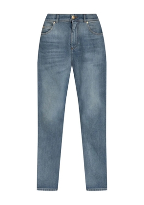 Balmain whiskering-effect jeans - Blue