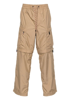 Moncler Grenoble ripstop straight trousers - Neutrals