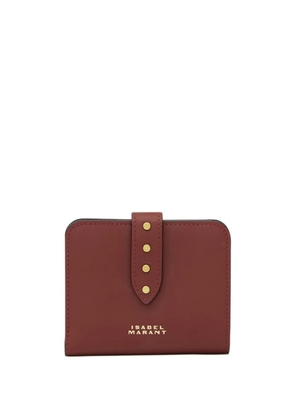 ISABEL MARANT logo-print wallet - Red