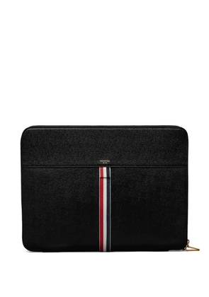 Thom Browne leather wallet - Black