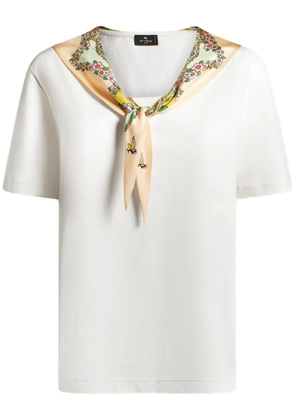 ETRO cotton t-shirt - White