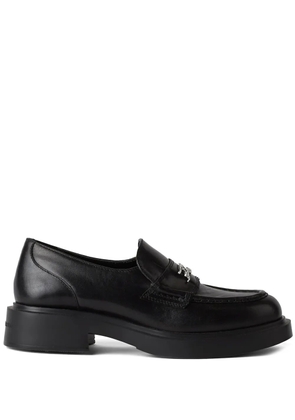 Karl Lagerfeld Macie Signia rhinestone-embellished loafers - Black