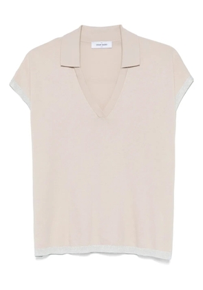 Gran Sasso fine-knit vest - Neutrals