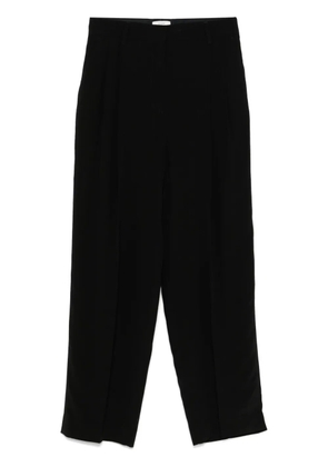 TOTEME pleated straight-leg trousers - Black