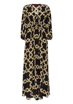 La DoubleJ Long Camerino dress - Black