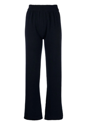 Barrie wide-leg cashmere trousers - Blue