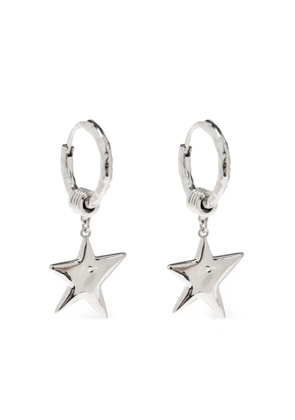 Zadig&Voltaire star-charm hoop earrings - Silver