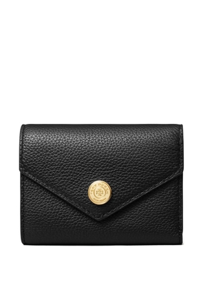 Tory Burch textured leather wallet - Black