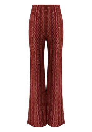 Missoni Zigzag flared trousers