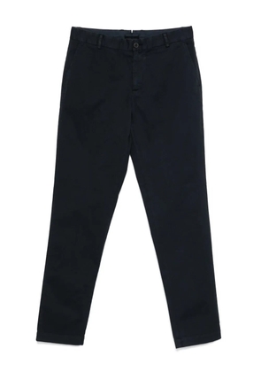 Sunspel slim-cut chino trousers - Blue