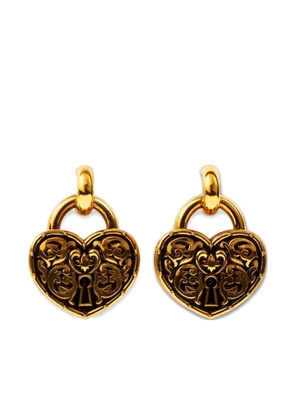 ETRO Heart Padlock earrings - Gold