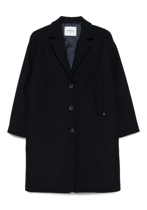Ottod'Ame button-fastening patch-pocket midi coat - Blue