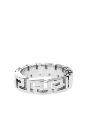 Versace Greca-motif ring - Silver