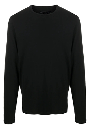 Majestic Filatures crew neck long-sleeve T-shirt - Black