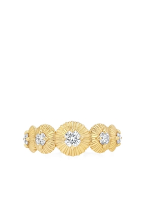 Lizzie Mandler Fine Jewelry 18K yellow gold Fluted Diamond ring