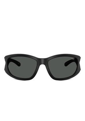 Diesel rectangle-frame sunglasses - Black