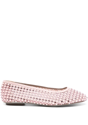 Genny embellished ballet flats - Pink