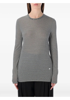 TOM FORD striped-pattern top - White