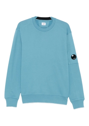 C.P. Company logo-print sweatshirt - Blue