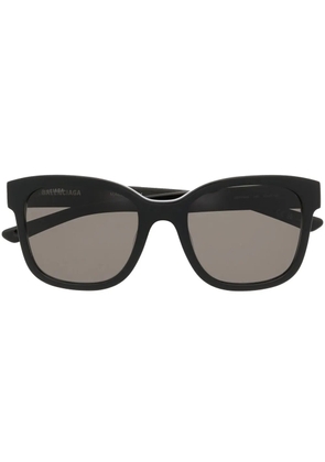 Balenciaga Eyewear logo-print square-frame sunglasses - Black