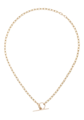 Zoë Chicco 14kt yellow gold anchor-chain necklace