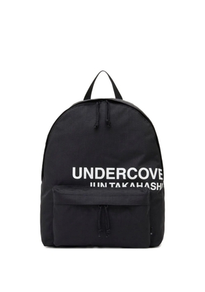 Undercover logo-print backpack - Black